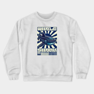 Whale shark of Isla Mujeres, Mexico Crewneck Sweatshirt